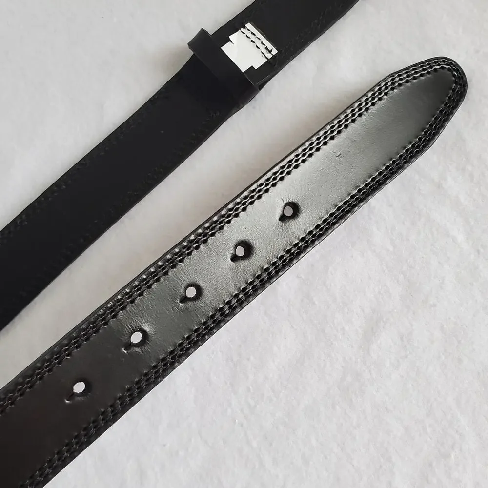Carhartt Men's Scratchless Black Leather Belt 36W Workwear Classic Dressy NEW